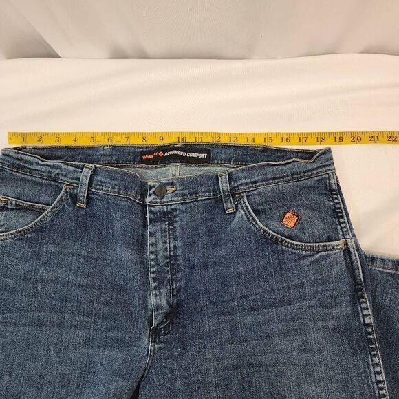Wrangler FR Fire Resistant 38x30 Demin Jean Pants Men's H20 Work - Picture 4 of 9
